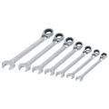 Ratcheting Wrenches | Craftsman CMMT87024 7-Piece SAE Reversible Ratcheting Wrench Set image number 1