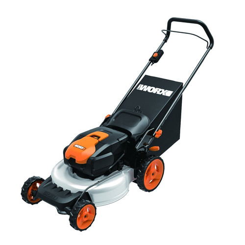Push Mowers | Worx WG770 36V Ni-MH 19 in. 2-in-1 Mower with Single Lever Depth Setting image number 0