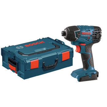 Bosch 25618BL-RT 18V Impact Driver (Bare Tool) with L-Boxx-2 and Exact-Fit Tool Insert Tray