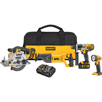 Dewalt DCK491L2 20V MAX Cordless Lithium-Ion 4-Tool Combo Kit