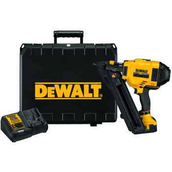 Dewalt DCN693M1 20V MAX 4.0 Ah Cordless Lithium-Ion 2-1\/2 in. 20-Degree Metal Connector Nailer Kit