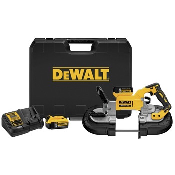 Dewalt DCS374P2 20V MAX XR 5.0 Ah Cordless Lithium-Ion 5 in. Band Saw Kit