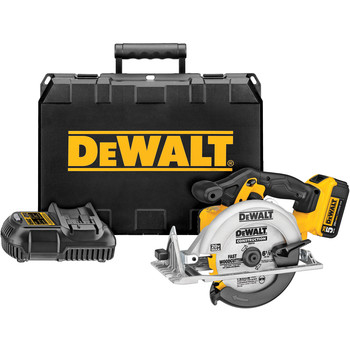 Dewalt DCS391P1 20V MAX Cordless Lithium-Ion 6-1\/2 in. Circular Saw Kit
