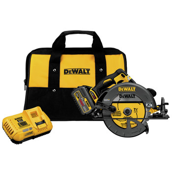 Dewalt DCS575T1 60V MAX Cordless Lithium-Ion 7-1\/4 in. Circular Saw Kit with FLEXVOLT Battery