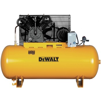 Dewalt DXCMH9919910 10 HP 120 Gallon Baldor Two Stage Oil-Lube Industrial Air Compressor Dewalt DXCMH9919910 10 HP 120 Gallon Baldor Two Stage Oil-Lube Industrial Air Compressor