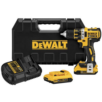 Dewalt DCD790D2R 20V MAX XR Cordless Lithium-Ion 1\/2 in. Brushless Compact Drill Driver Kit