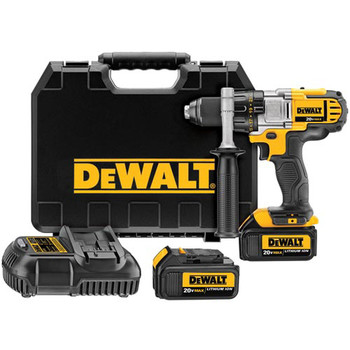 Dewalt DCD980M2R 20V MAX Cordless Lithium-Ion 1\/2 in. Premium 3-Speed Drill Driver Kit with 4.0 Ah Batteries