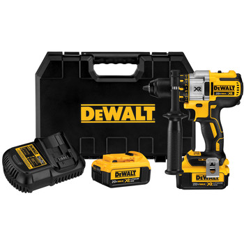 Dewalt DCD990M2R 20V MAX XR Cordless Lithium-Ion 3-Speed 1\/2 in. Brushless Drill Driver Kit