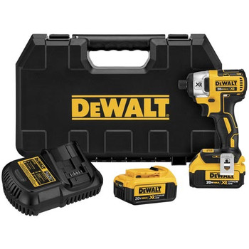 Dewalt DCF886M2R 20V MAX XR Cordless Lithium-Ion 1\/4 in. Brushless Impact Driver Kit with 4.0 Ah Batteries