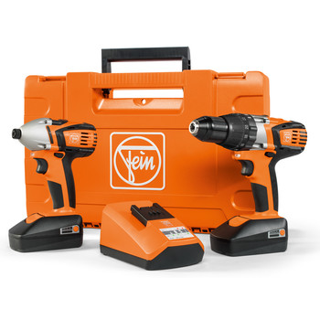 Fein 71900661090 18V Lithium-Ion Professional Drill Driver and Impact Driver Fastening Kit Fein 71900661090 18V Lithium-Ion Professional Drill Driver and Impact Driver Fastening Kit