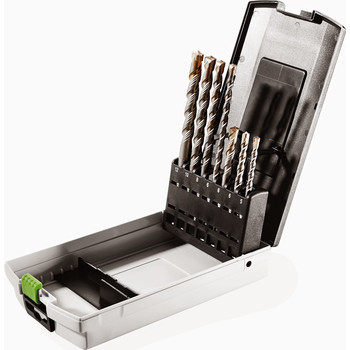 Festool 499924 7-Piece SDS-Plus 5 - 12mm Hammer Drill Bit Set
