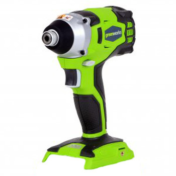 Greenworks 37042A G24 24V Cordless DigiPro Lithium-Ion 1\/4 in. Hex Impact Driver (Bare Tool) Greenworks 37042A G24 24V Cordless DigiPro Lithium-Ion 1\/4 in. Hex Impact Driver (Bare Tool)