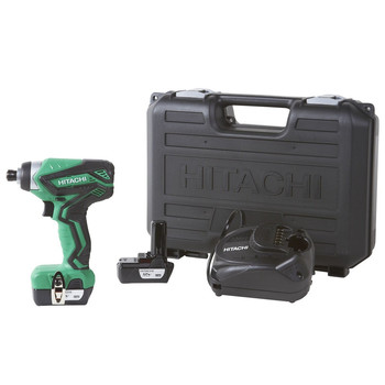 Hitachi WH10DFL2 12V Peak Cordless Lithium-Ion 1\/4 in. Hex Impact Driver
