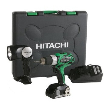 Hitachi DS18DSALPF 18V Cordless HXP Lithium-Ion 2-Tool Combo Kit with 1 HXP Battery