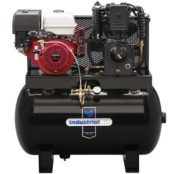 Industrial Air IH1195023 11 HP 50 Gallon Oil-Lube Truck Mount Air Compressor with Honda Engine