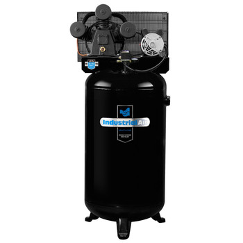 Industrial Air ILA4708065.01 4.7 HP 230V 80 Gallon Vertical Stationary High-Flow Air Compressor (No Control Panel) Industrial Air ILA4708065.01 4.7 HP 230V 80 Gallon Vertical Stationary High-Flow Air Compressor (No Control Panel)