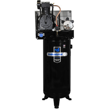 Industrial Air IV5076055 5 HP 60 Gallon Two-Stage Air Compressor with Century Motor (No Mag Starter)