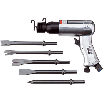 Ingersoll Rand 116K Standard-Duty Air Hammer with 5-Piece Chisel Set