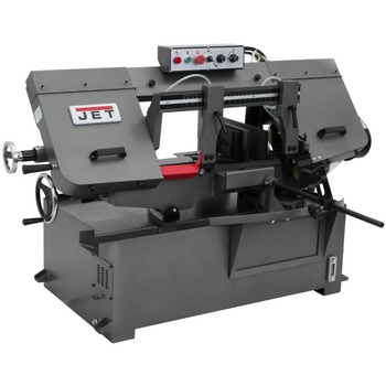 JET 414477 10 in. 3 HP 3-Phase Horizontal Mitering Band Saw