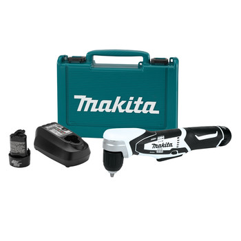 Makita AD02W 12V MAX Lithium-Ion Cordless 3\/8 in. Right Angle Drill Kit