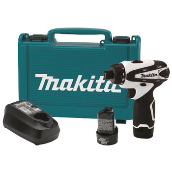 Makita FD01W 12V MAX Lithium-Ion Cordless 1\/4 in. Hex Drill Driver Kit