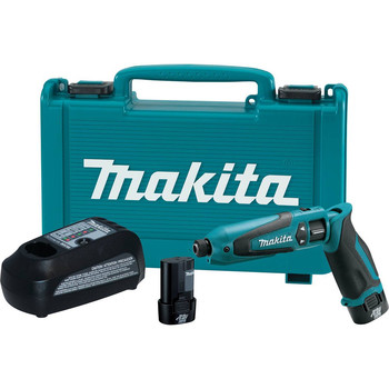 Makita TD021DSE 7.2V Cordless Lithium-Ion 1\/4 in. Hex Impact Driver Kit