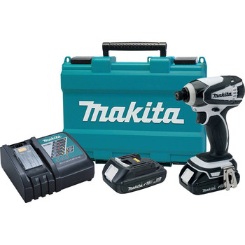 Makita XDT04RW 18V LXT 2.0 Ah Cordless Lithium-Ion 1\/4 in. Impact Driver Kit