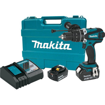 Makita XPH03MB LXT 18V 4.0 Ah Cordless Lithium-Ion 1\/2 in. Hammer Driver Drill Kit