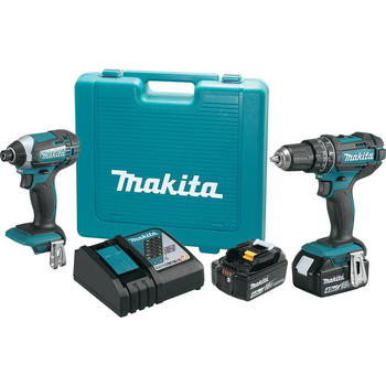 Makita XT261M LXT Lithium-Ion Impact and Hammer Drill Combo Kit