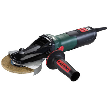 Metabo 613080420 Quick Inox 10 Amp 5 in. Variable Speed Flat Head Angle Grinder
