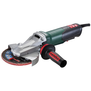 Metabo 613084420 Quick 13.5 Amp 6 in. Flat Head Grinder with Paddle Switch