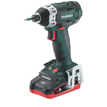 Metabo US602196310 18V 3.1 Ah Cordless LiHD 1\/4 in. Hex Impact Driver Kit Metabo US602196310 18V 3.1 Ah Cordless LiHD 1\/4 in. Hex Impact Driver Kit