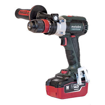 Metabo US602199550 18V 5.5 Ah Cordless LiHD 1\/2 in. Brushless Hammer Drill Driver Kit