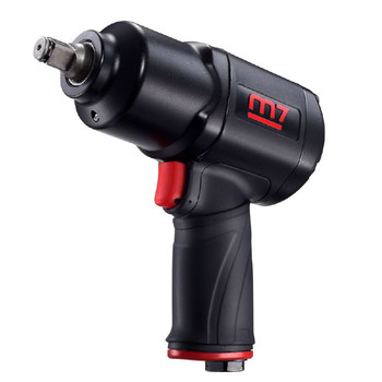 m7 Mighty Seven NC-4233Q 1\/2 in. Drive Twin Hammer Composite Air Impact Wrench
