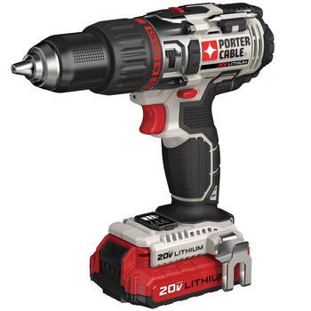 Porter-Cable PCC620LB 20V MAX Cordless Lithium-Ion Hammer Drill Kit