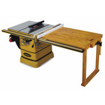 Powermatic 1792017K 5 HP 10 in. Single Phase Left Tilt Table Saw with 50 in. Accu-Fence, Workbench and Riving Knife