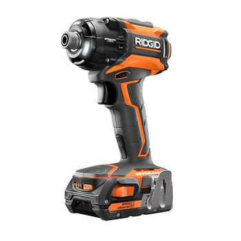 Ridgid ZRR86036K Stealth Force 18V 2.0 Ah Cordless Lithium-Ion Brushless Pulse 1\/4 in. Impact Driver Kit
