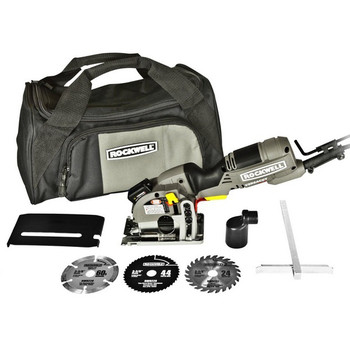 Rockwell RK3440K VersaCut 4.0 Amp Mini Circular Saw Kit with Laser