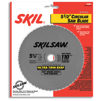 Skil 74501 5-1\/2 in. 110-Tooth Steel Circular Saw Blade