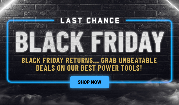 Unleash the power of Black Friday with discounts on premium power tools!