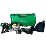 PLUMBING AND DRAIN CLEANING | Metabo HPT MultiVolt 36V Brushless Lithium-Ion Cordless Rebar Bender/ Cutter Kit with 2 Batteries (4 Ah)