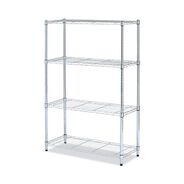 TOOL STORAGE | Alera 36 in. x 14 in. x 54 in. 4-Shelf Residential Wire Shelving - Silver