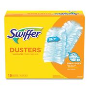 DUSTERS | Swiffer 2 in. x 6 in. Dust Lock Fiber Refill Dusters - Light Blue (72/Carton)