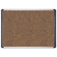 OFFICE AND OFFICE SUPPLIES | MasterVision MVI030501 36 in. x 24 in. Tech Cork Board - Tan Surface/Silver/Black Aluminum Frame