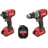 COMBO KITS | Factory Reconditioned Craftsman CMCK211C2R V20 BRUSHLESS RP Lithium-Ion 1/2 in. Cordless Drill Driver and 1/4 in. Impact Driver Combo Kit (1.5 Ah)