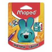 PRODUCTS | Maped Helix Croc Croc Chomp Rabbit 1-Hole Canister Pencil Sharpener, 3.74 x 1.8 x 4.92, Randomly Assorted Colors