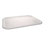 FOOD TRAYS CONTAINERS LIDS | Pactiv Corp. 18 in. x 14 in. Laminated Foam Serving Tray - White (100/Carton)
