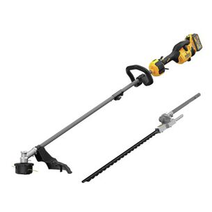 PRODUCTS | Dewalt 60V MAX Brushless Lithium-Ion 17 in. Cordless String Trimmer Kit (9 Ah) and Articulating Hedge Trimmer Attachment Bundle