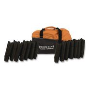 SAFETY EQUIPMENT | Quick Dam Flood Barrier Duffel Bag Kit, (1) Duffel, (14) 5 ft Flood Barriers