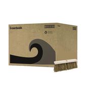 BROOMS | Boardwalk BWK71160 6.25 in. Palmyra Fiber Bristles 16 in. Brush Street Broom Head - Brown